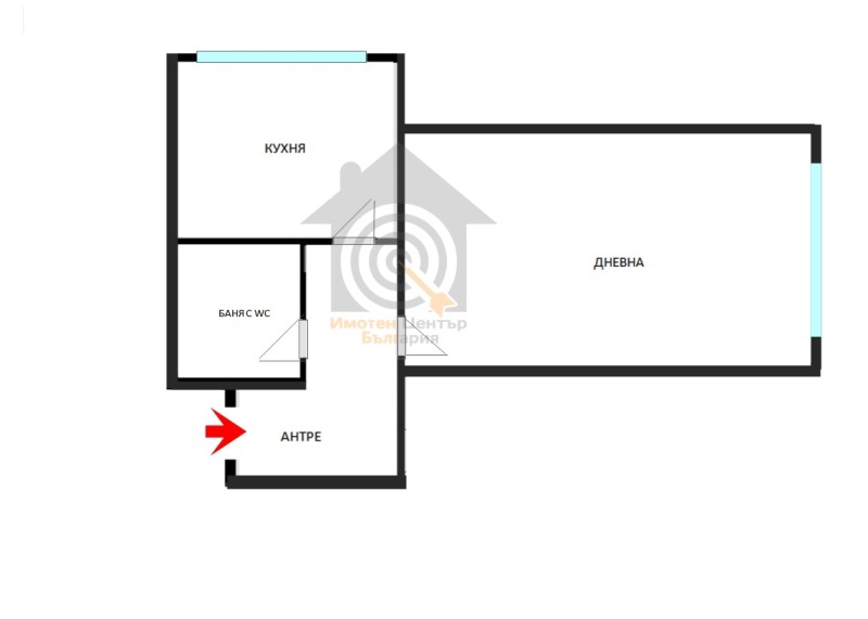 Na prodej  1 ložnice Sofia , Mladost 3 , 48 m2 | 96606597