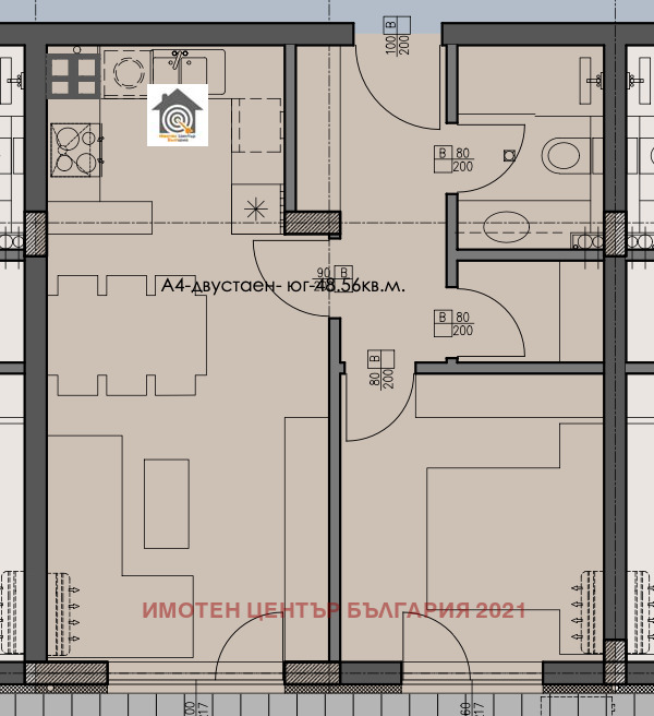 Продава 2-СТАЕН, гр. София, Дървеница, снимка 2 - Апартаменти - 53220657