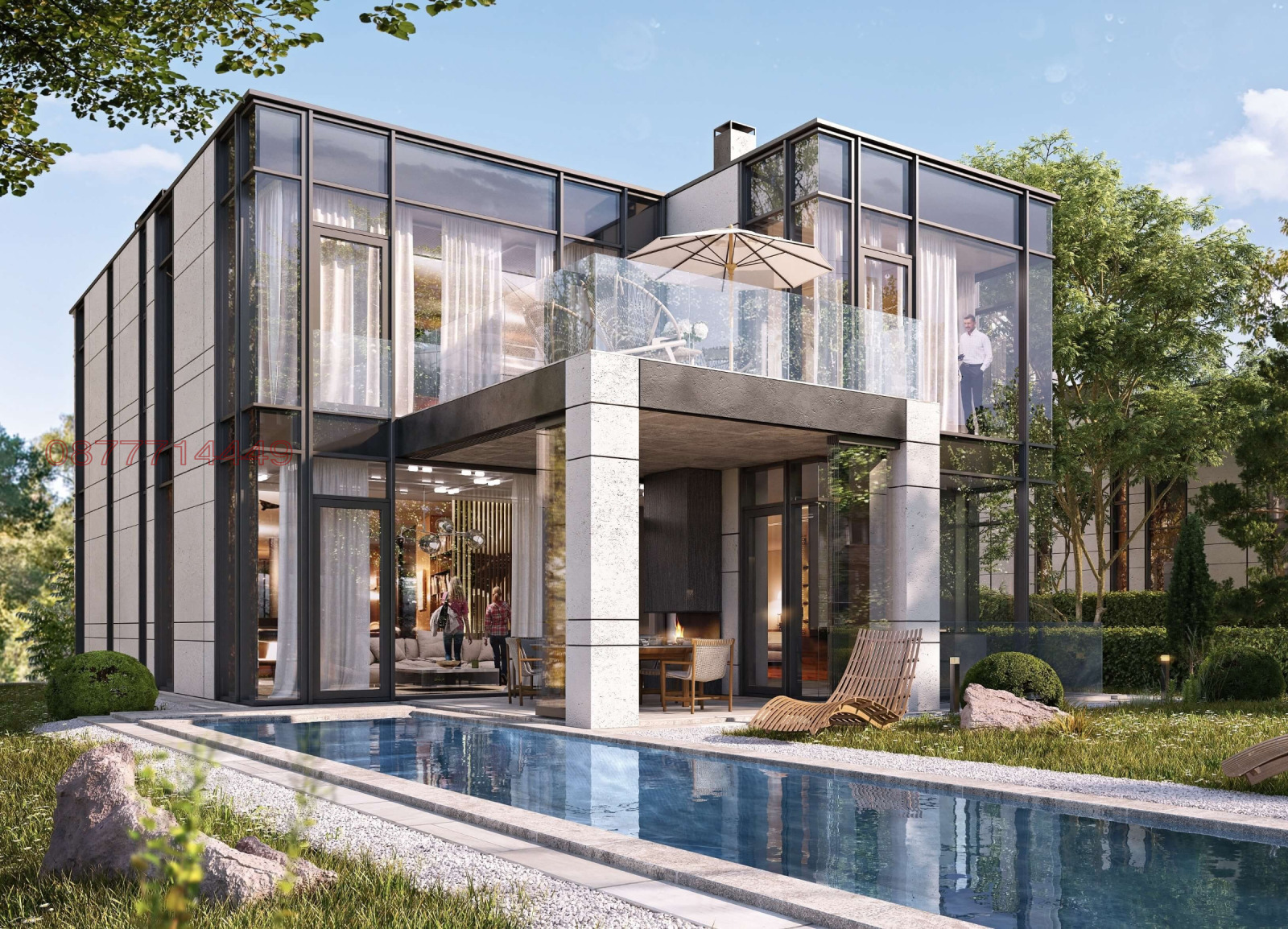 Продава КЪЩА, гр. София, с. Бистрица, снимка 4 - Къщи - 53921574