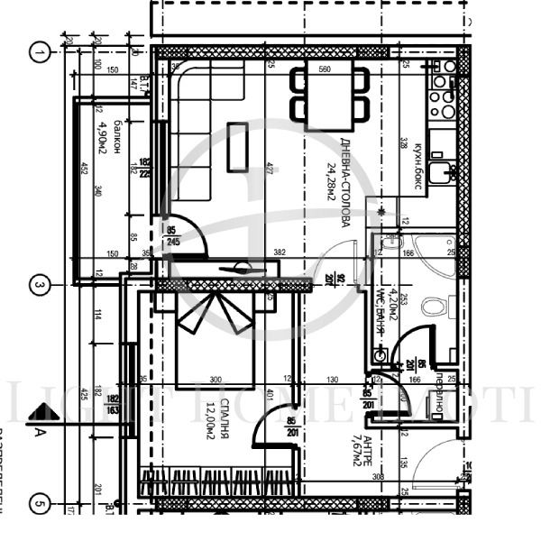 Продава  2-стаен град Пловдив , Тракия , 73 кв.м | 63236969 - изображение [5]