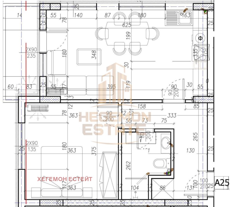 Продава  2-стаен град Варна , Кайсиева градина , 70 кв.м | 15428117 - изображение [2]