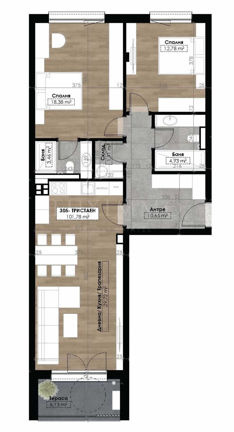 Продава 3-СТАЕН, гр. София, Витоша, снимка 4 - Апартаменти - 53087937