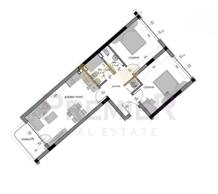 Продава 3-СТАЕН, гр. Варна, Владислав Варненчик 1, снимка 9 - Апартаменти - 55815558