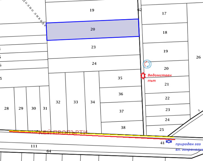 Продава ЗЕМЕДЕЛСКА ЗЕМЯ, с. Петково, област София област, снимка 1 - Земеделска земя - 46637465