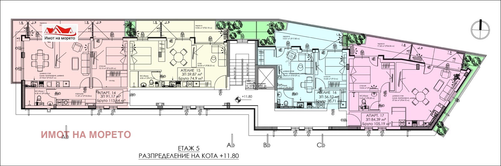 Продава 2-СТАЕН, гр. Созопол, област Бургас, снимка 3 - Апартаменти - 53779151