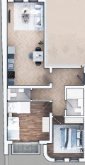 Продава 3-СТАЕН, град София, Зона Б-19 • 205409 € • 90210367 — Holmes.bg