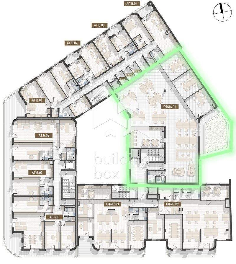 Na prodej  Kancelář Plovdiv , Centar , 420 m2 | 95622995 - obraz [3]