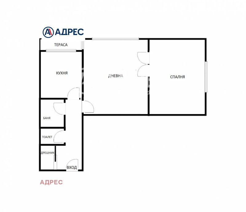 Продава 2-СТАЕН, гр. Варна, Трошево, снимка 3 - Aпартаменти - 47719018