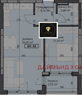 Zu verkaufen  1 Schlafzimmer Plowdiw , Trakija , 70 qm | 91697695 - Bild [2]