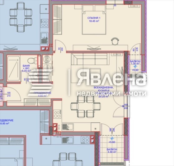 Продава 2-СТАЕН, гр. Варна, Виница, снимка 2 - Апартаменти - 56587072