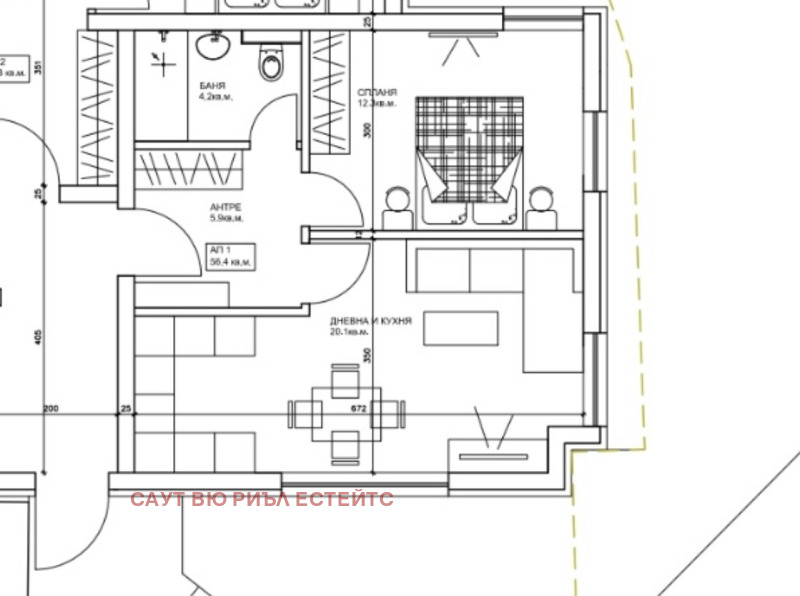 Продава  2-стаен град София , Бояна , 65 кв.м | 96270073 - изображение [2]
