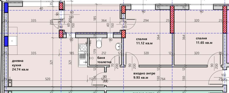 Продава 3-СТАЕН, гр. Русе, Широк център, снимка 1 - Aпартаменти - 48686692