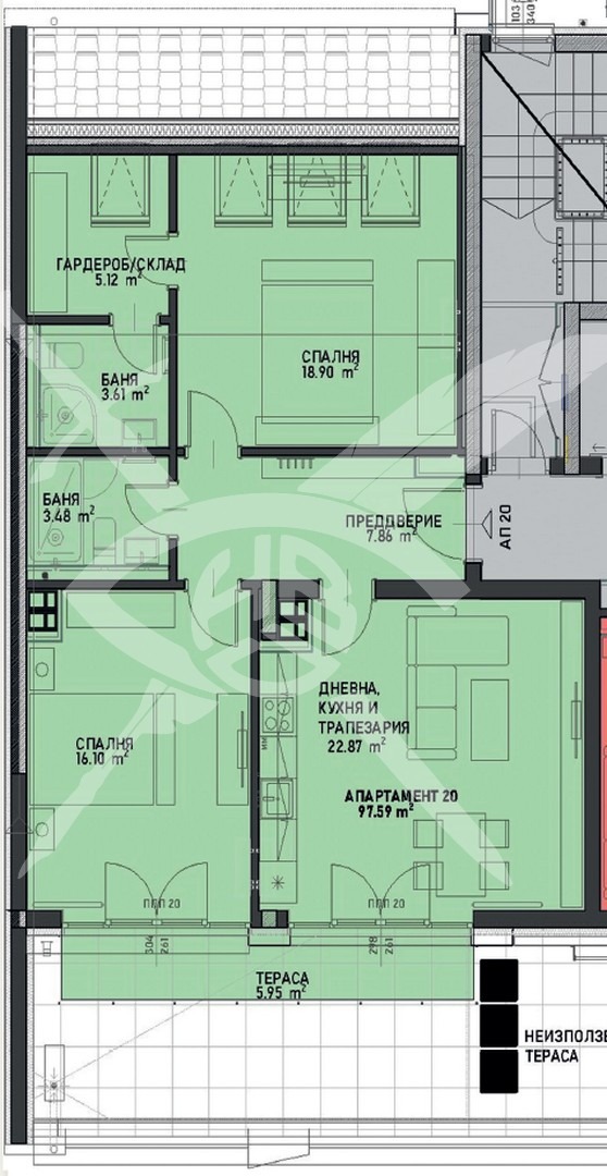 Продава 3-СТАЕН, гр. София, Център
