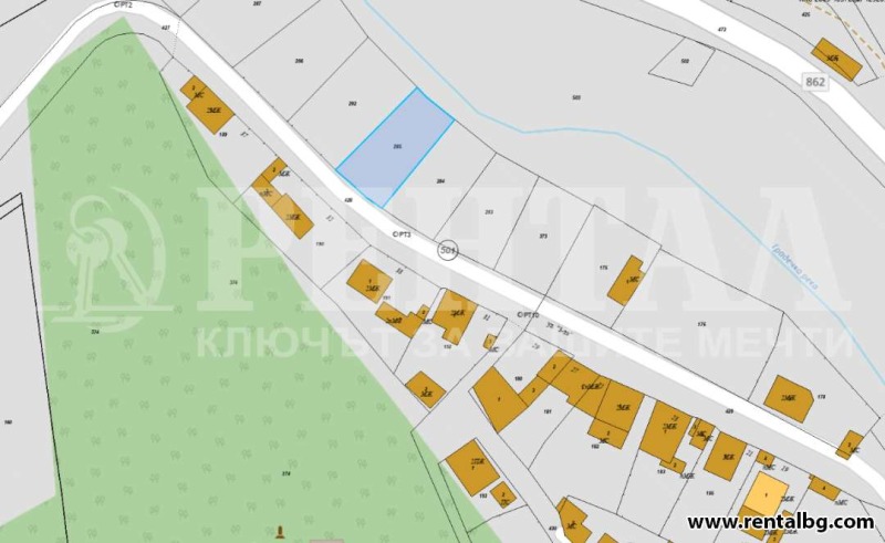 Προς πώληση  Οικόπεδο περιοχή Plovdiv , Χραβρηνο , 366 τ.μ | 68899784 - εικόνα [11]