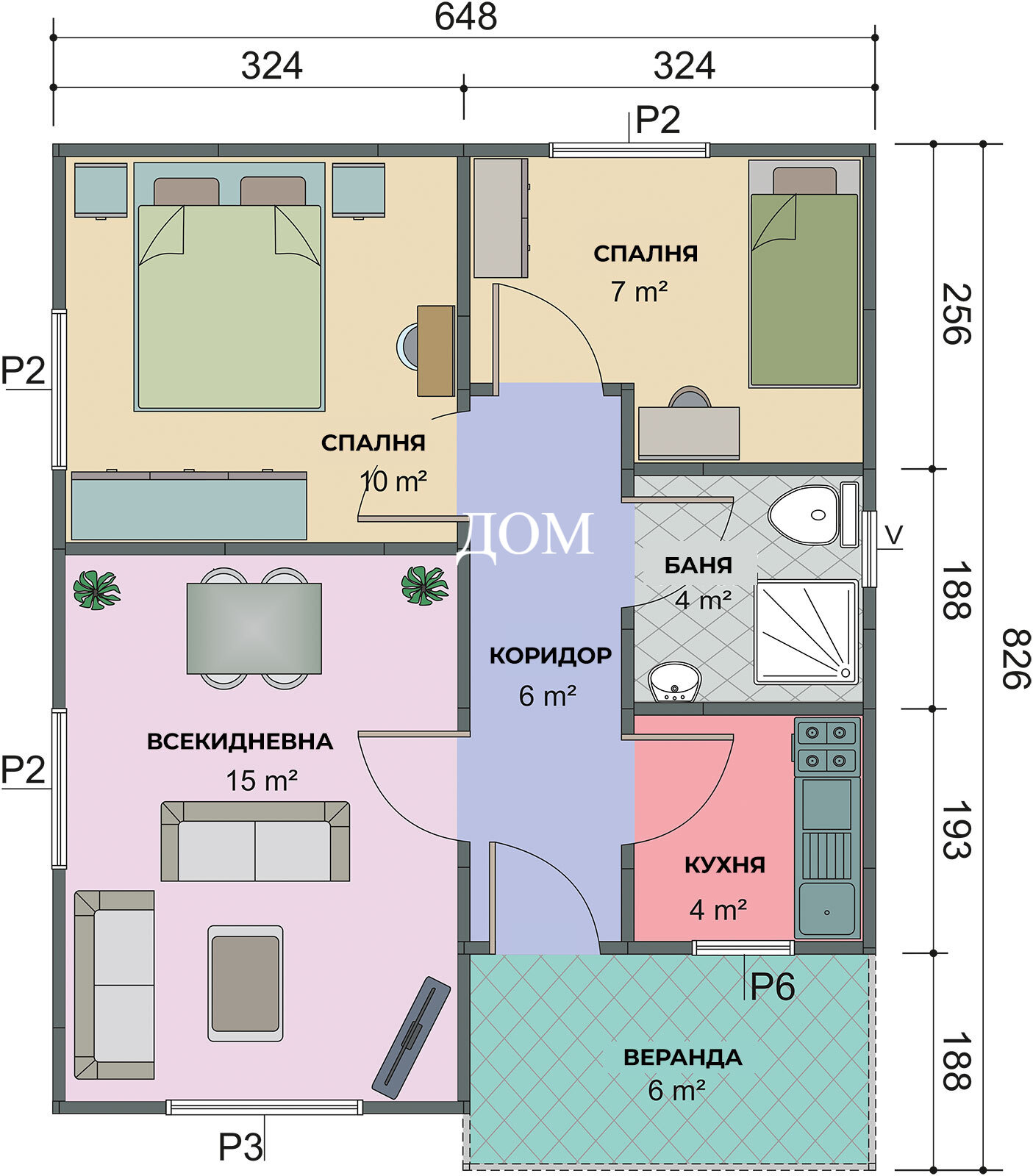 Продава КЪЩА, гр. Шумен, Център, снимка 2 - Къщи - 53491571