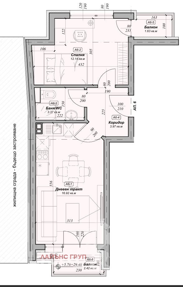 Продава 2-СТАЕН, гр. Варна, Христо Ботев, снимка 3 - Апартаменти - 54375490