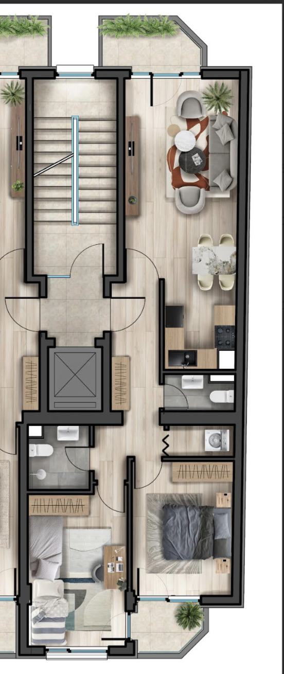 En venta  2 dormitorios Sofia , Tsentar , 121 metros cuadrados | 42900247 - imagen [2]