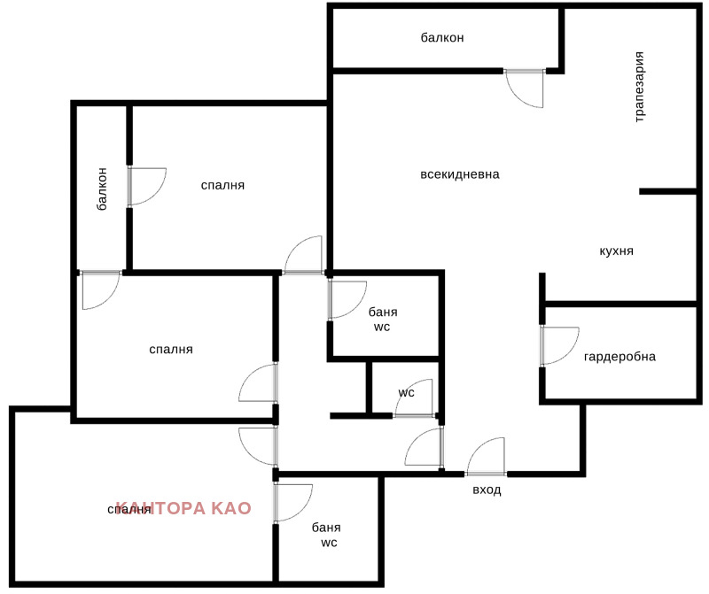 Zu verkaufen  3+ Schlafzimmer Sofia , Studentski grad , 166 qm | 98503395 - Bild [17]