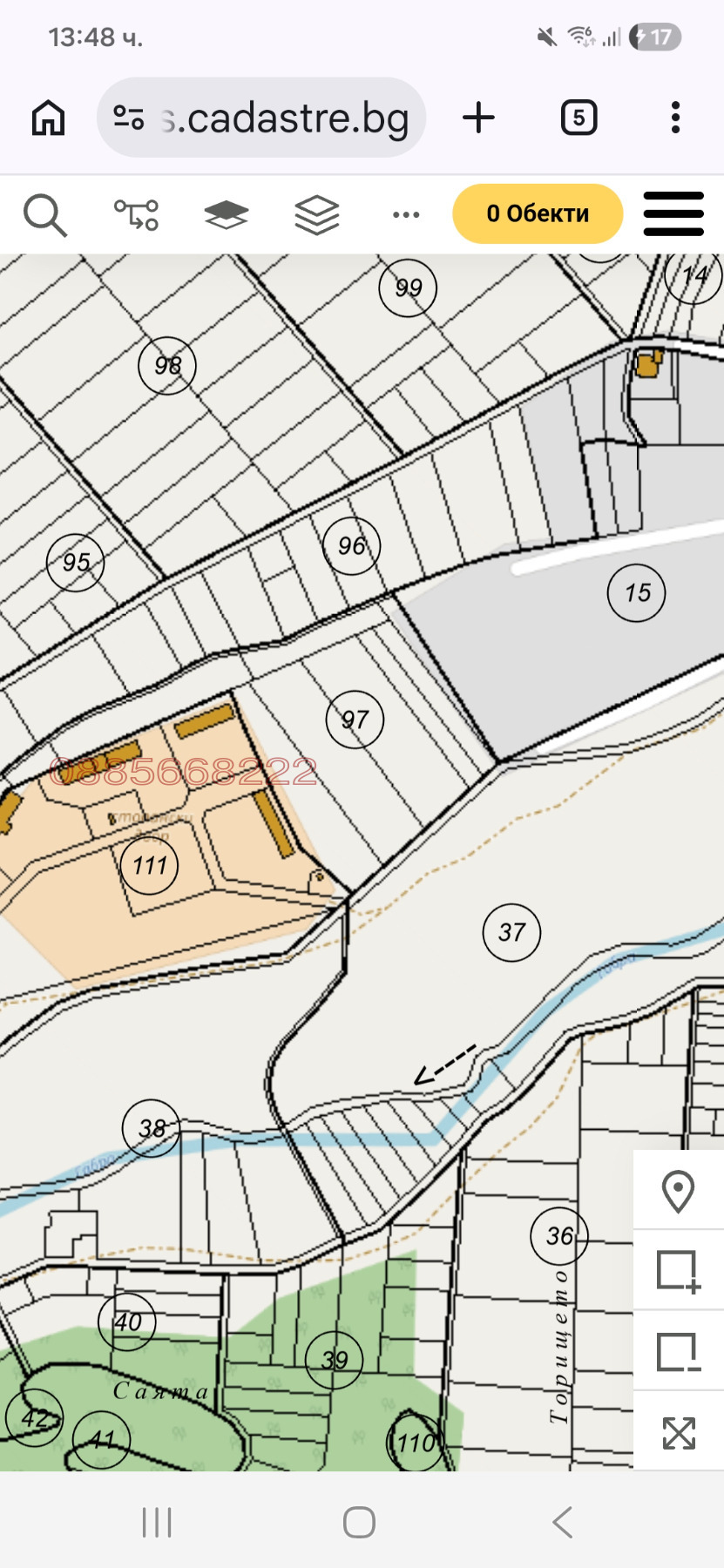 Продава ПАРЦЕЛ, с. Богданлия, област София област, снимка 2 - Парцели - 54179463