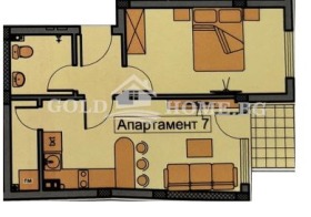 Продава 2-стаен град Пловдив Христо Смирненски - [1] 