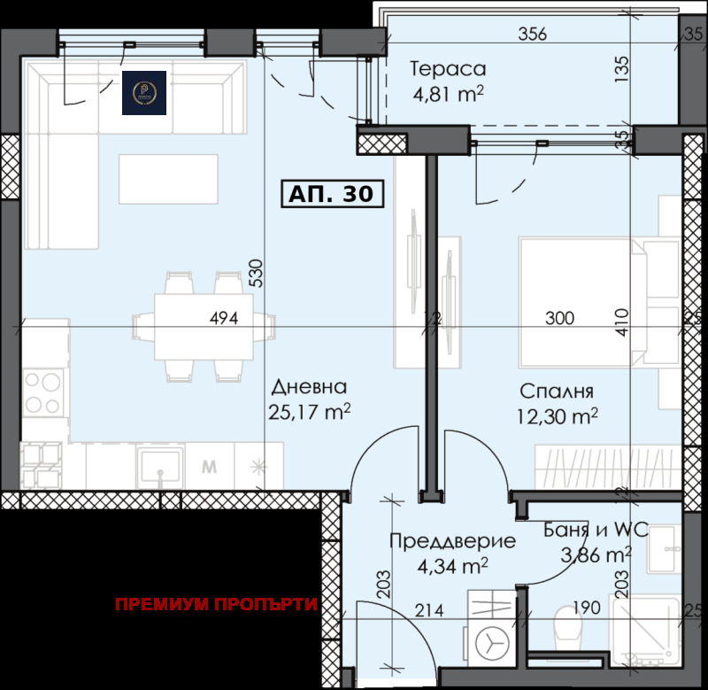 Продава  2-стаен град Пловдив , Тракия , 71 кв.м | 85214599