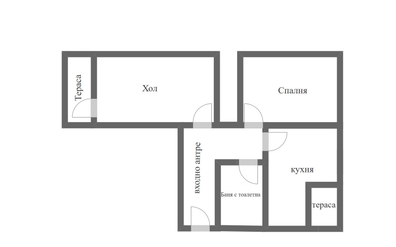 Na prodej  1 ložnice Veliko Tarnovo , Buzludža , 63 m2 | 45969393 - obraz [2]