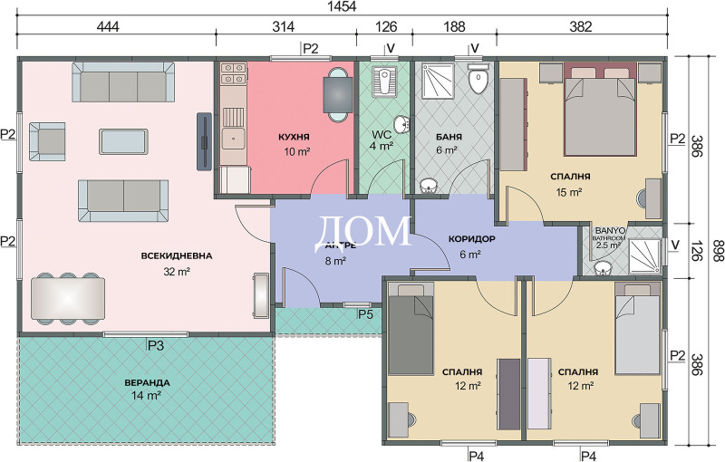 Satılık  Ev Şumen , Centar , 123 metrekare | 76026269 - görüntü [2]
