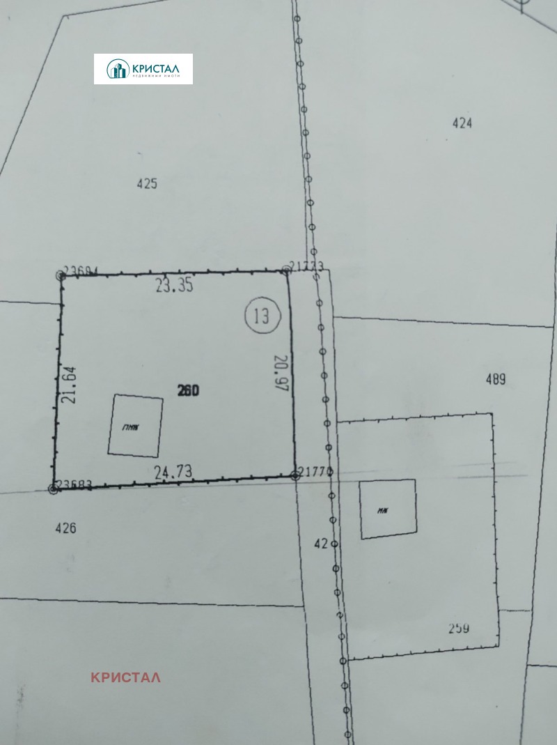 На продаж  Сюжет область Пловдив , Храбрино , 511 кв.м | 70019415