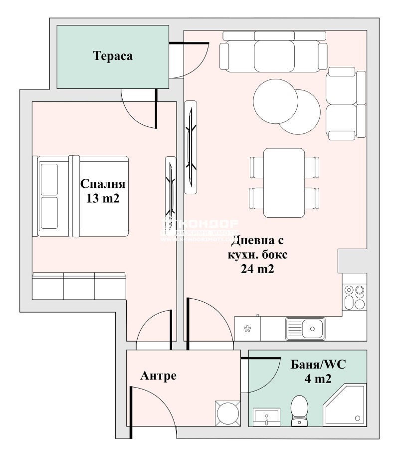 Продава 2-СТАЕН, гр. Пловдив, Тракия, снимка 1 - Aпартаменти - 48066982