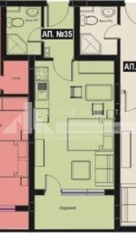 Myytävänä  Studio Burgasin alue , Pomorie , 47 neliömetriä | 58963684 - kuva [2]