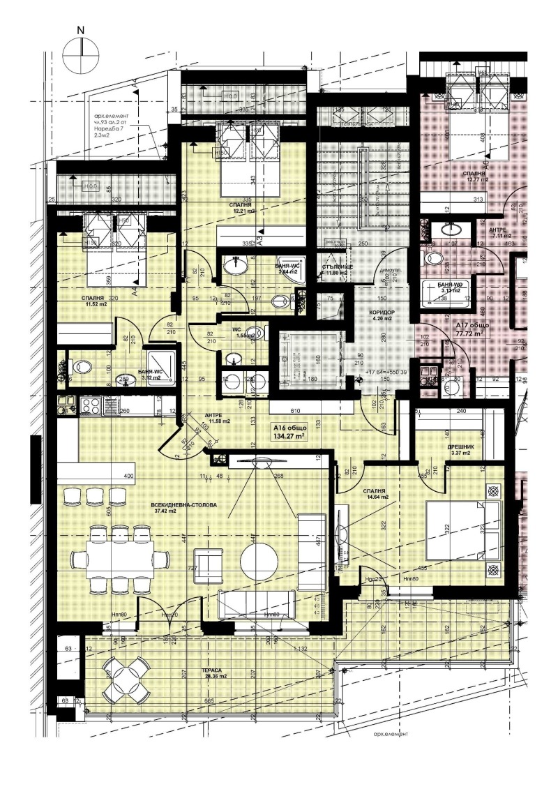 Продава 3-СТАЕН, гр. София, Оборище, снимка 3 - Aпартаменти - 49543309