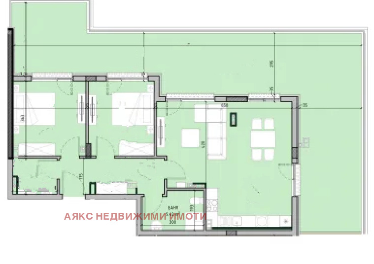 Продава 4-СТАЕН, гр. София, Малинова долина, снимка 1 - Aпартаменти - 49193866