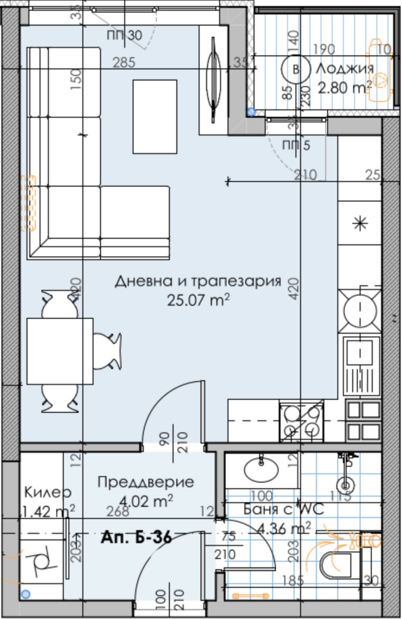 Zu verkaufen  Studio Plowdiw , Karschijaka , 52 qm | 95068531