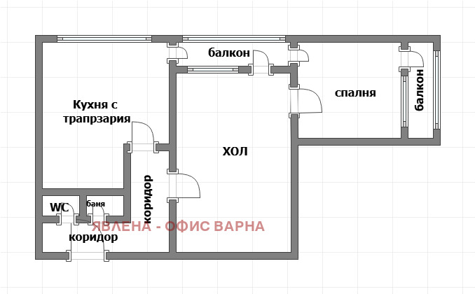 Продава 2-СТАЕН, гр. Варна, Цветен квартал, снимка 1 - Aпартаменти - 48675103