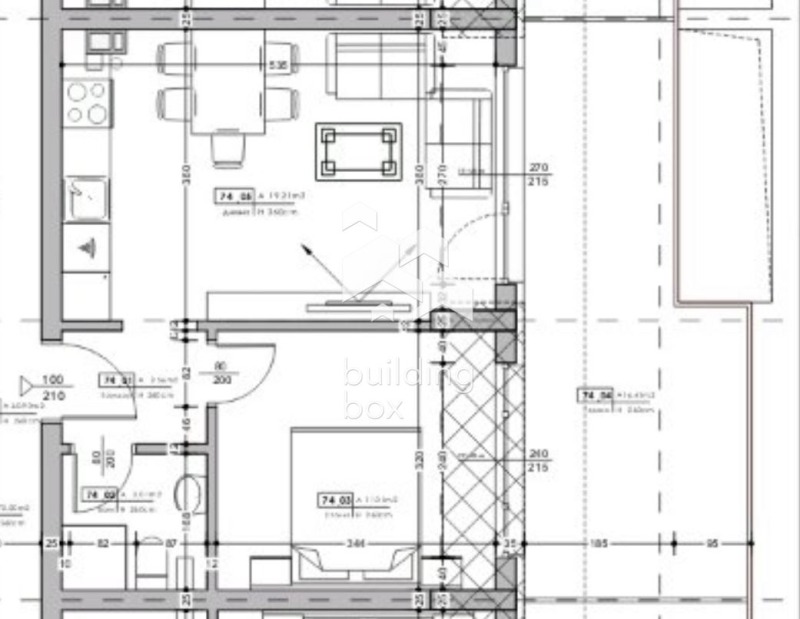 Eladó  1 hálószoba Plovdiv , Karsijaka , 70 négyzetméter | 46946213 - kép [2]