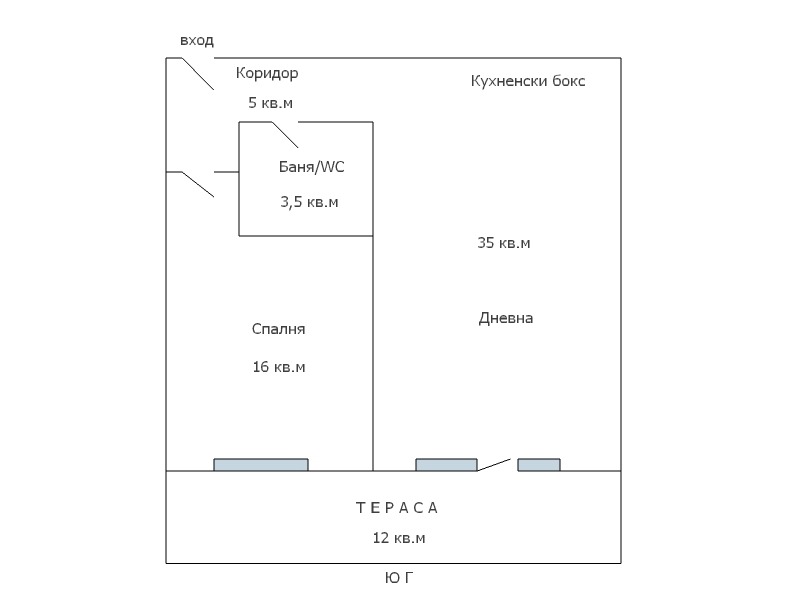 In vendita  1 camera da letto Varna , Sveti Nikola , 63 mq | 44454883 - Immagine [17]
