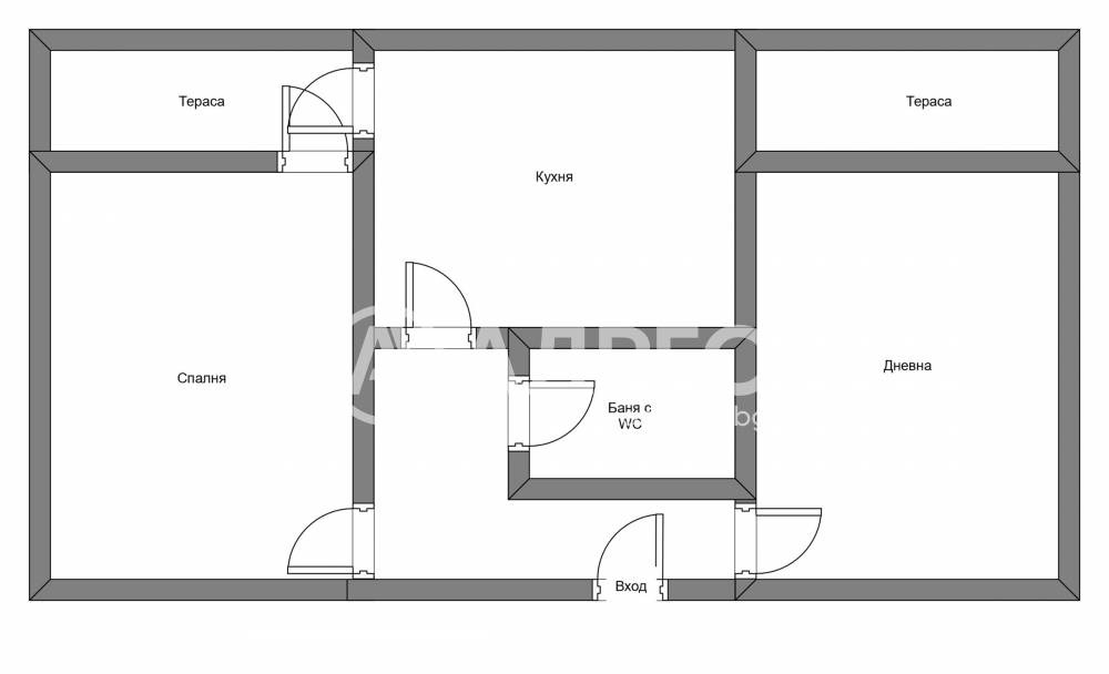 Продава 2-СТАЕН, гр. София, Толстой, снимка 2 - Апартаменти - 53189096