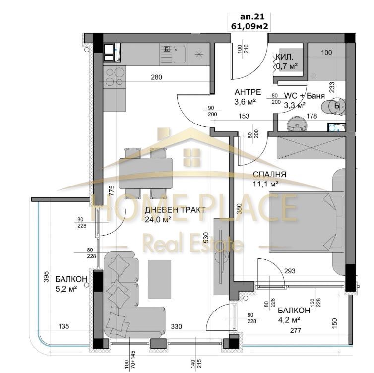 Продава 2-СТАЕН, гр. Варна, Владислав Варненчик 1, снимка 2 - Апартаменти - 52627277