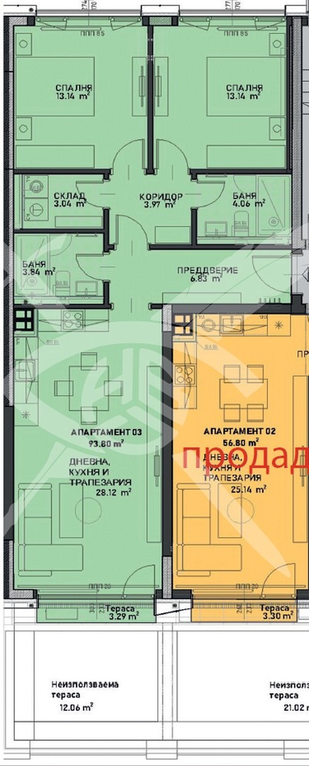 Продава 3-СТАЕН, гр. София, Банишора