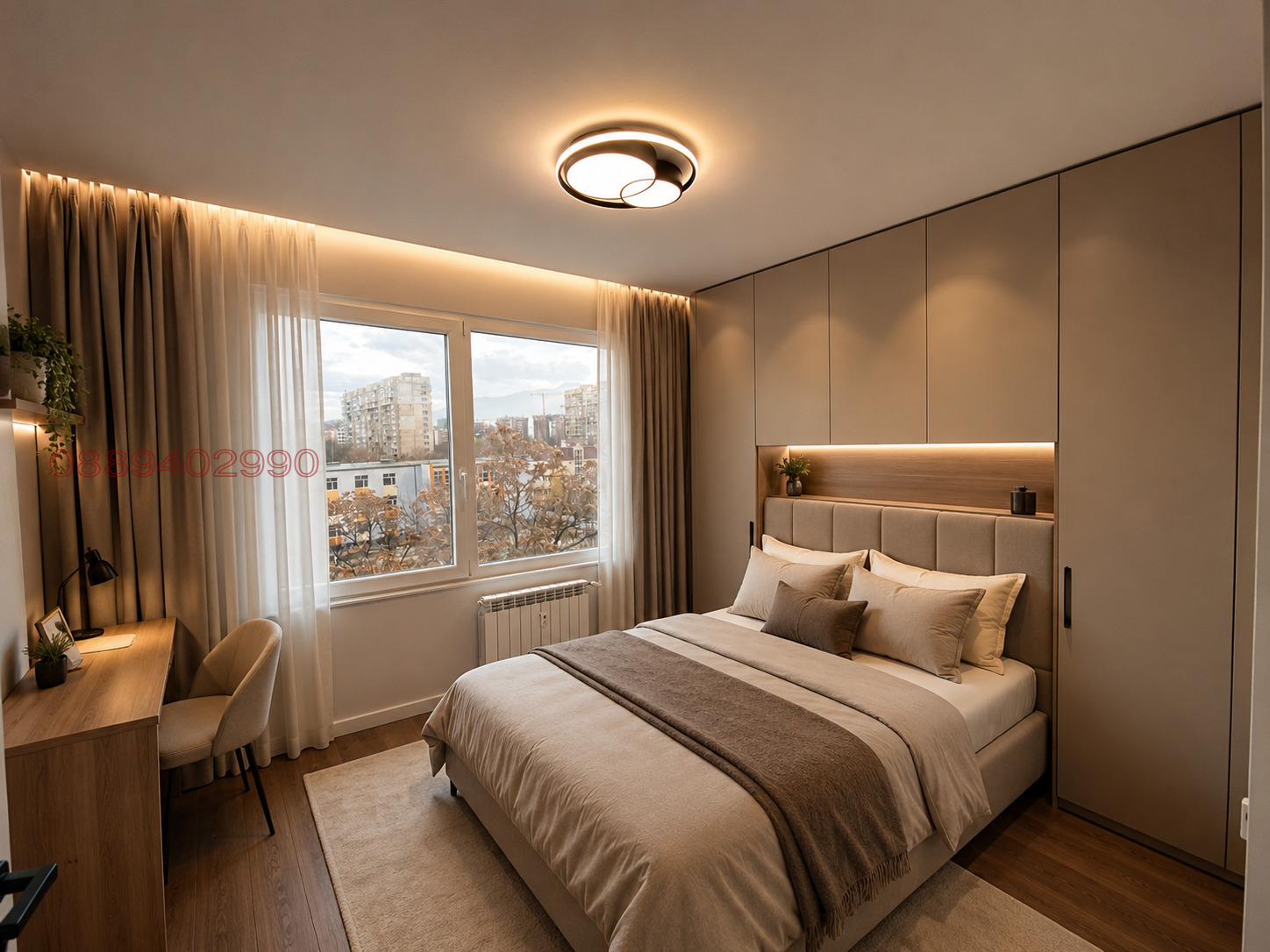 Продава 3-СТАЕН, гр. София, Хаджи Димитър, снимка 3 - Апартаменти - 54554080