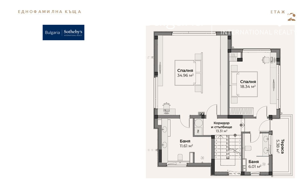 Продава КЪЩА, гр. София, Малинова долина, снимка 15 - Къщи - 52660120