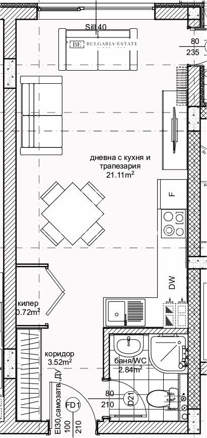 Продава  1-стаен град Варна , м-т Долна Трака , 40 кв.м | 23792956