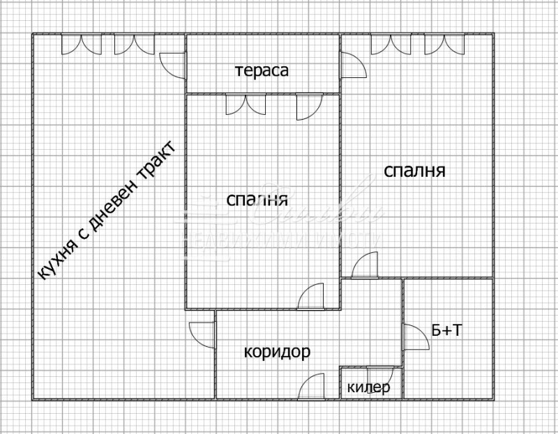 Продава 3-СТАЕН, гр. Шумен, Център, снимка 3 - Апартаменти - 53033451