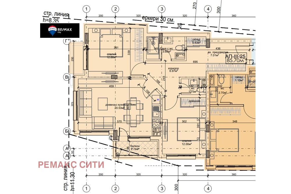 Продава 3-СТАЕН, гр. София, Кръстова вада, снимка 2 - Апартаменти - 53970357