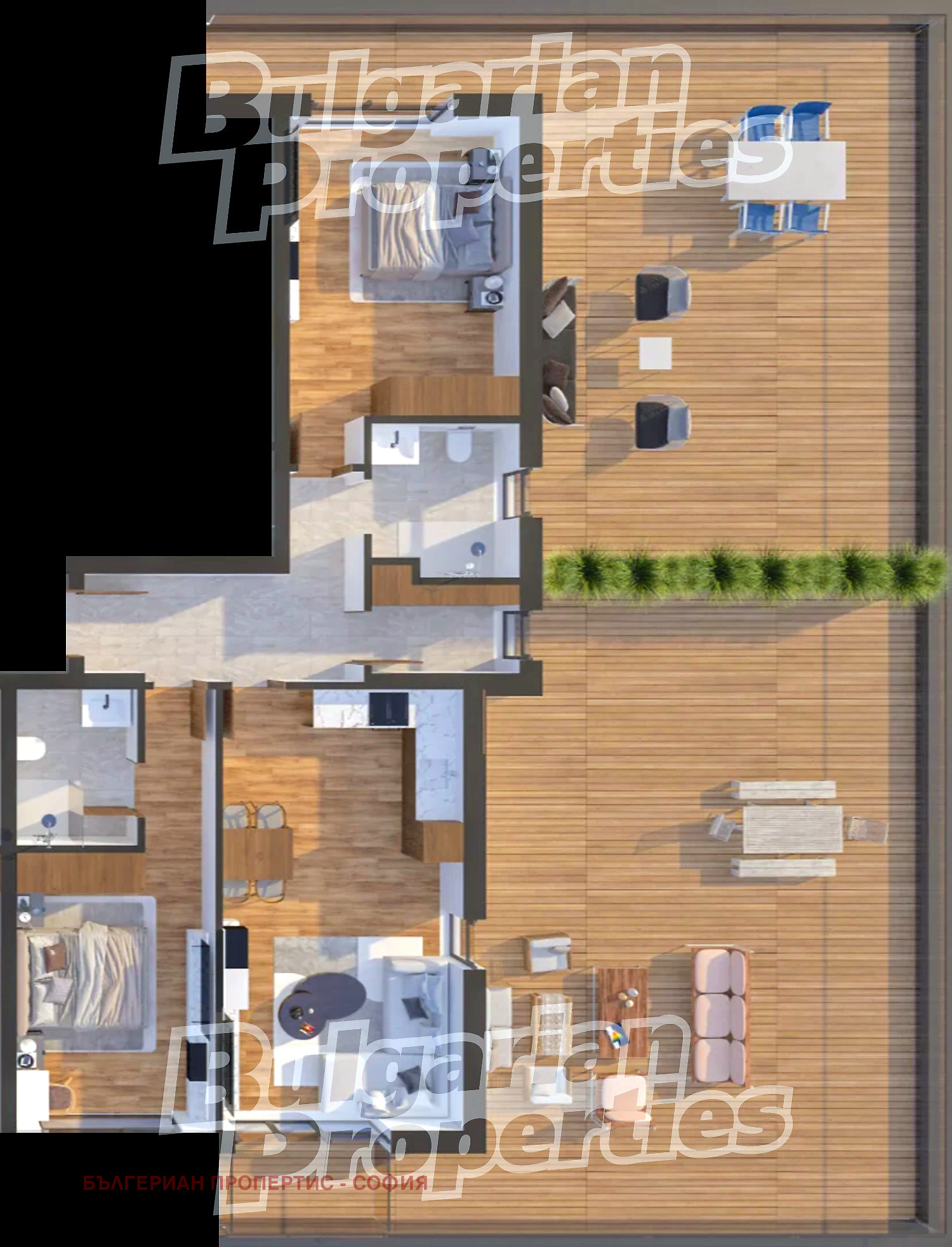 Продава 3-СТАЕН, гр. София, Малинова долина, снимка 3 - Апартаменти - 54966844