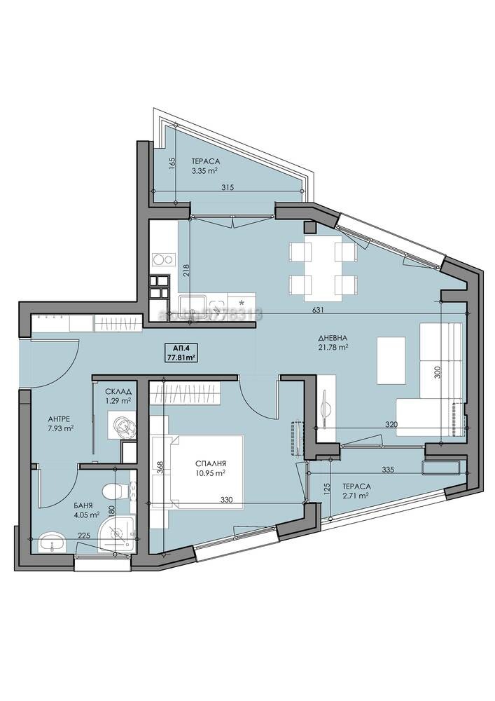 Продава 2-СТАЕН, гр. Созопол, област Бургас, снимка 5 - Aпартаменти - 49474102