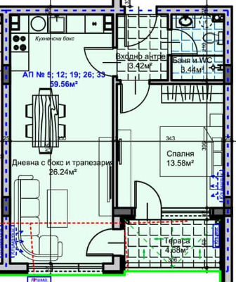 À vendre  1 chambre Stara Zagora , Jeleznik - tsentar , 82 m² | 40136287 - image [3]