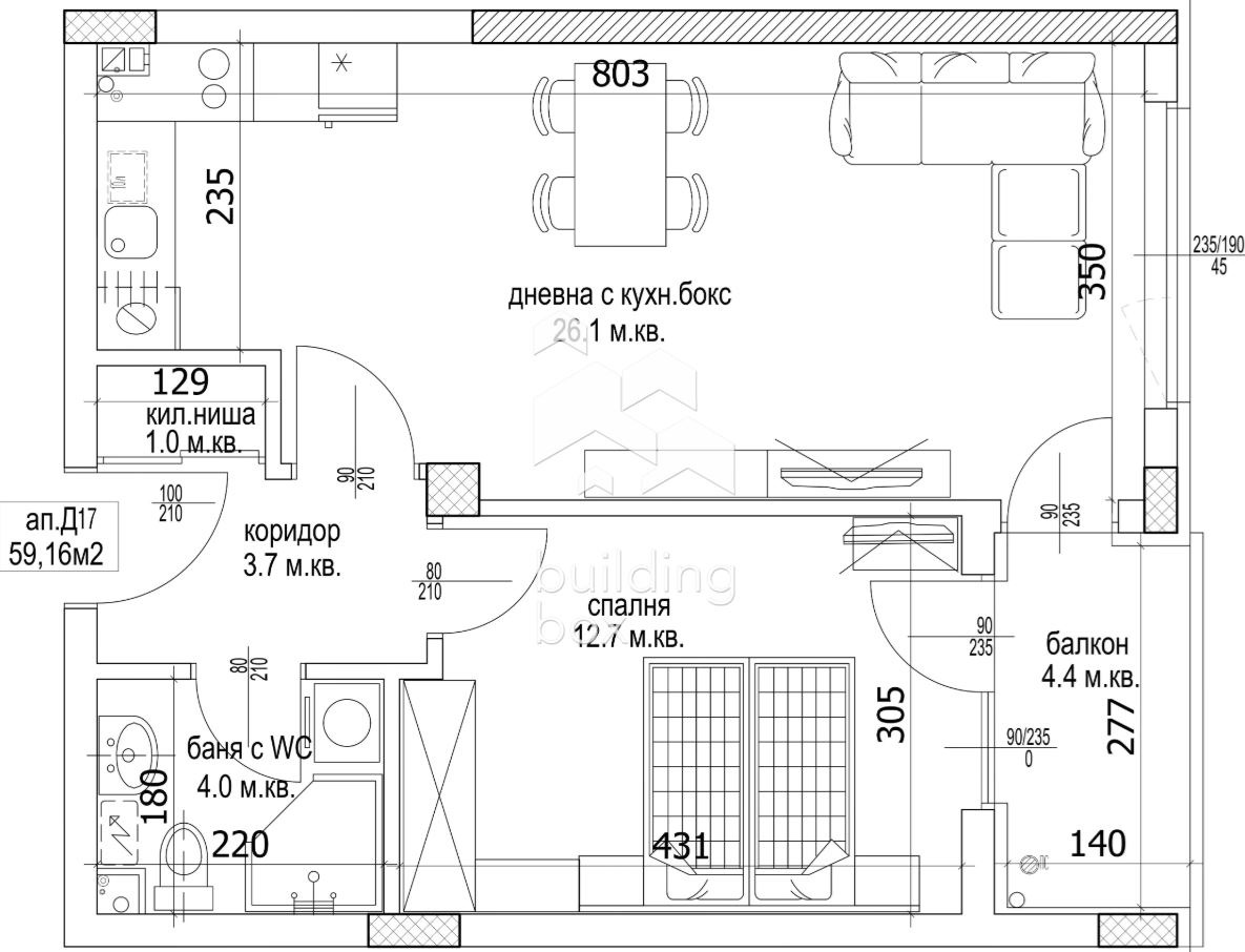 Продава 2-СТАЕН, гр. Варна, Кайсиева градина, снимка 4 - Апартаменти - 54928614
