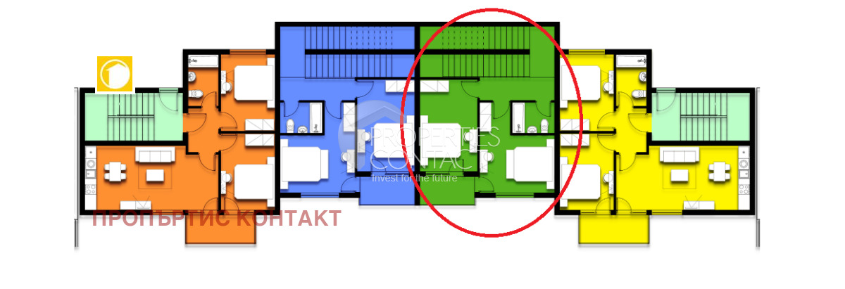 Продава 3-СТАЕН, гр. Свети Влас, област Бургас, снимка 6 - Апартаменти - 53626356