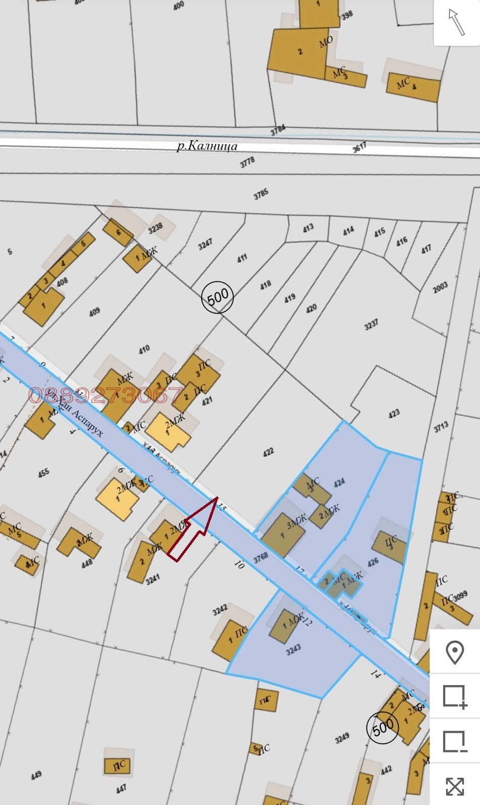 Продава ПАРЦЕЛ, с. Трудовец, област София област, снимка 2 - Парцели - 54544758
